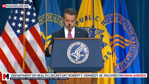 🇺🇸 HHS Secretary RFK Jr. Delivers on MAHA Agenda Protecting Children with Gender Dysphoria [LIVE]