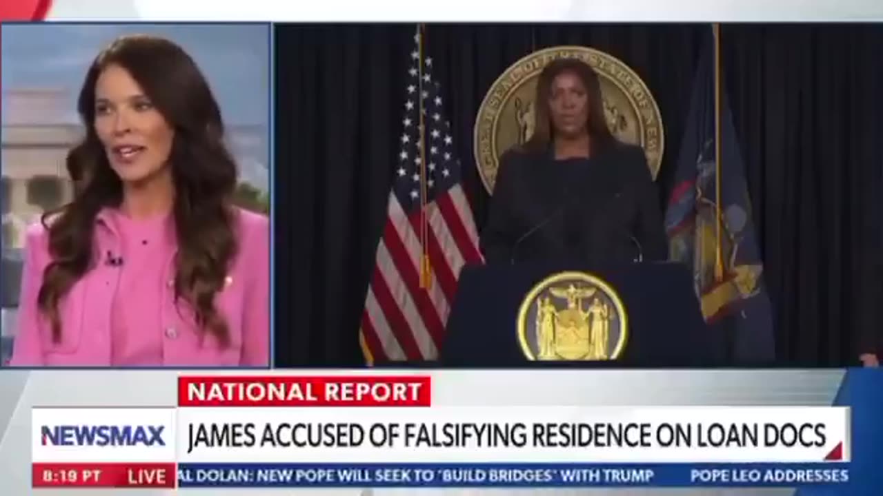 🛑 BREAKING: New York AG Letitia James has been served a grand jury subpoena in the Mortgage Fraud Criminal probe (5/9/25)