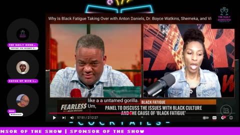 Dr Boyce Watkins Checks Anton Daniels Over Shaming The Culture | The Black Fatigue