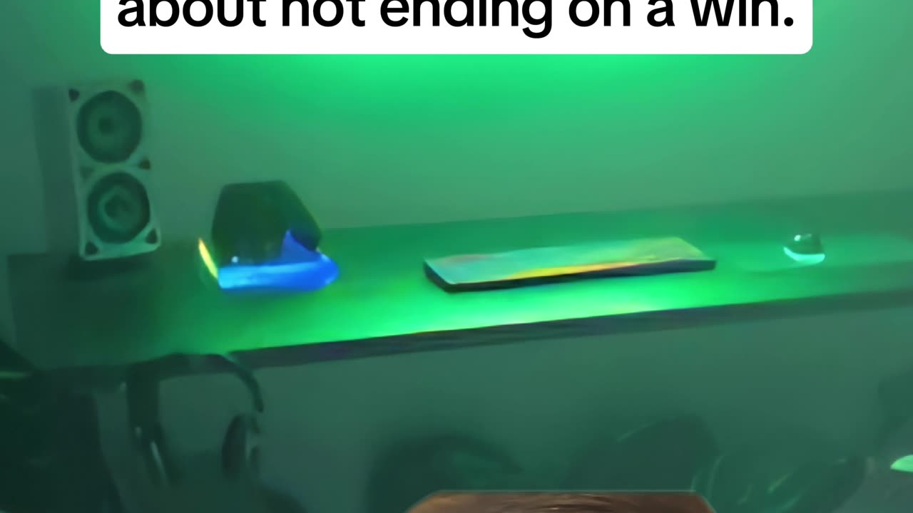 Ending the night on a win is important for your health