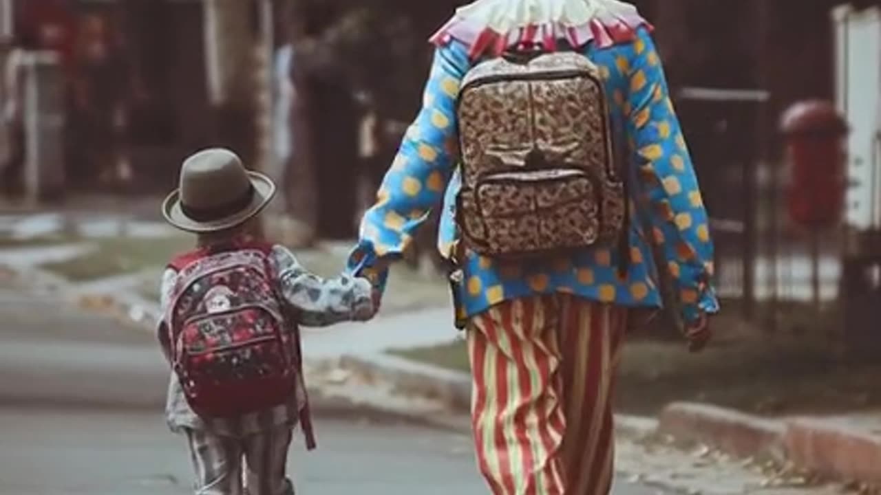 It was his second day of middle school.