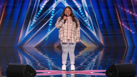 Kristen Cruz Surprises The Judges With Her Unbelievable Voice _ AGT 2022