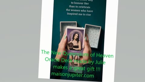 ⁨@MaisonJupiter⁩ 's new Oracle Deck 🤩🥰😍 #oracle https://www.youtube.com/shorts/XbA129FcH6c