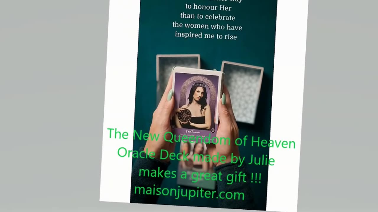 ⁨@MaisonJupiter⁩ 's new Oracle Deck 🤩🥰😍 #oracle https://www.youtube.com/shorts/XbA129FcH6c