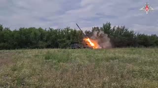 🚀🔥 Ukraine Russia War | Russian BM-27 Uragan Rocket Strikes Ukrainian Positions | RCF