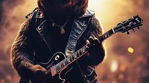#guitar #rock #ai #urso #animation