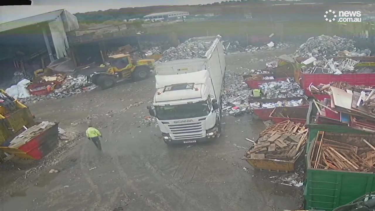 Man run over on first day of work - news.com.au