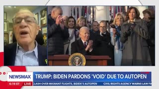 Dershowitz: 'Very substantial argument' Biden's autopen was 'unlawful'