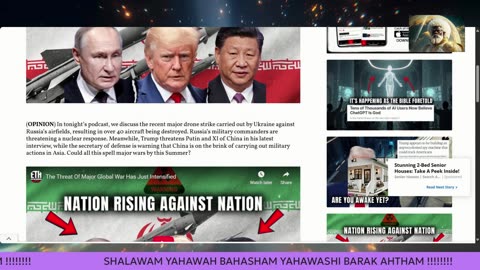 Prophecy Watch: The W.W.3. Update, Tensions rise HIGHER!!!!!!! #ENDTIMESIGNS