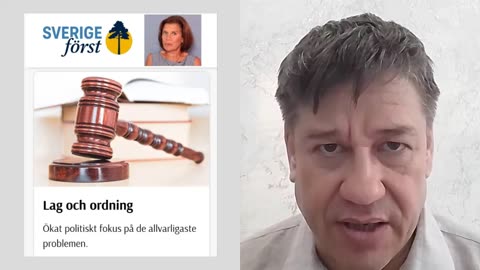 Fritjof Persons Analys på Elsa widdings parti Sverige Först 20250613