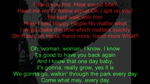 Led Zeppelin I #2 Babe I'm Gonna Leave You (backward lyrics in red)