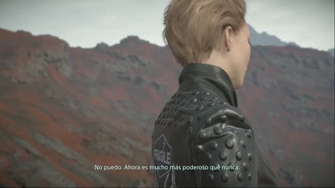 gameplay death stranding parte13 salvamos la ciudad de una gran explosion y fragile aparece