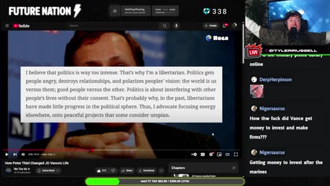 PETER THIEL BUILDING THE NEW DEEP STATE! ICE AGENTS OWNED BY LIBTARDS? WEDNESDAY YAP
