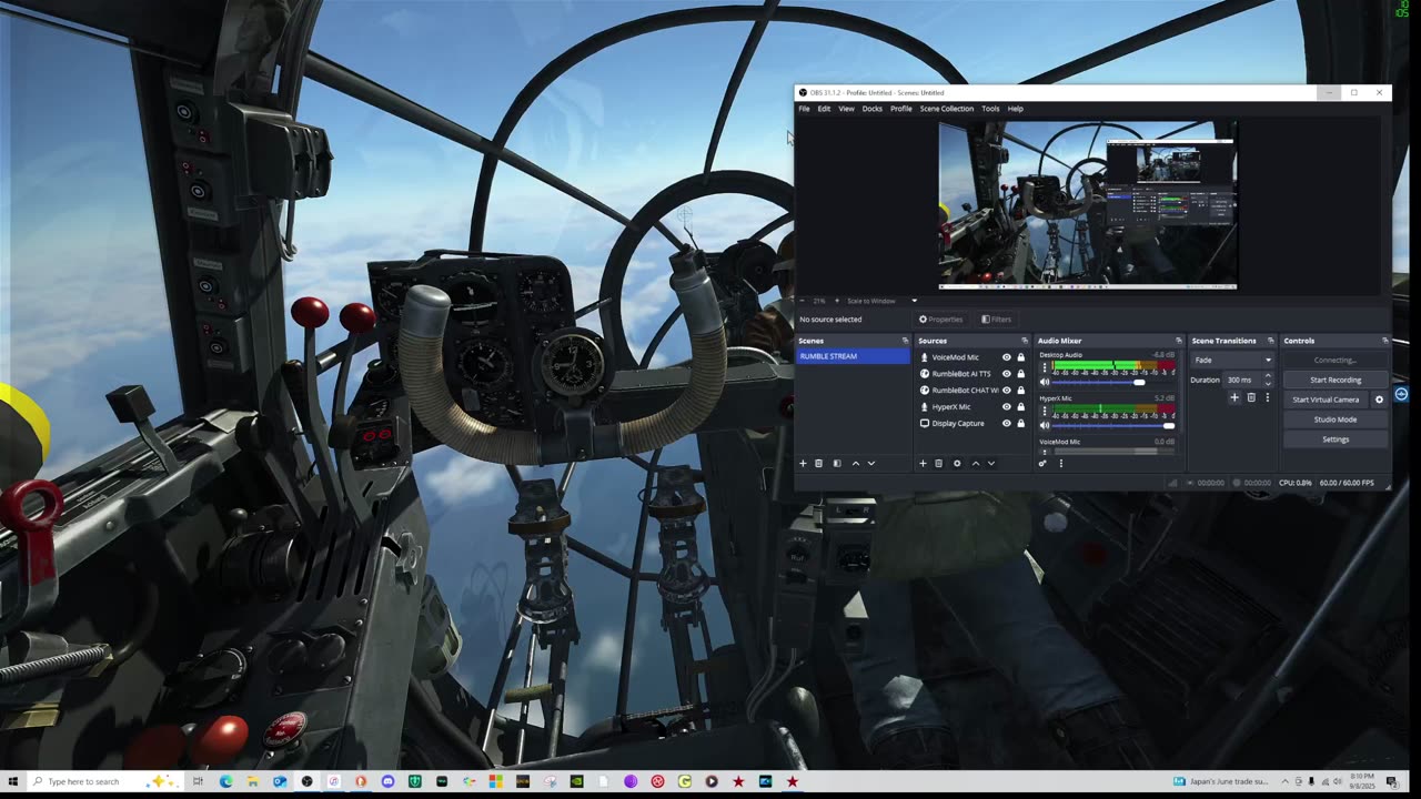 WW2 Flight Stream - Experimental Stream