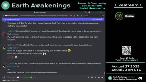 Earth Awakenings - Livestream 1 - #3380