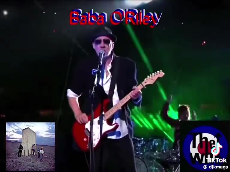 BABA O’RILEY ~ THE WHO ( LIVE )