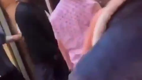 African Man Attacks White Woman