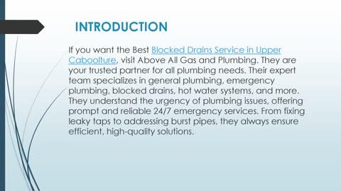 Best Blocked Drains Service in Upper Caboolture