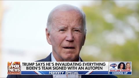 The Problem Is The Unauthorized Use Of The BIDEN Autopen