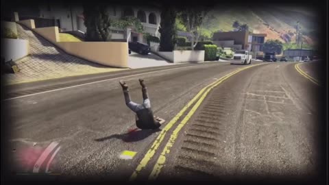 GTA 5 - Poor Old Trevor Phillips Taking Flight LOL Instand Carma - Grand Theft Auto V