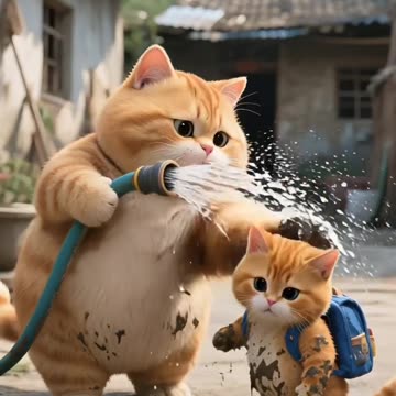 When cats get their paws on catnip and whoopee cushions