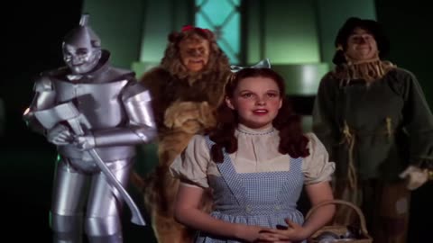 Wizard of Oz: "Pay no attention to that man behind the curtain" (1939, HD)