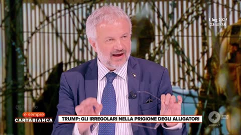 Claudio Borghi Aquilini Riarmo e patto di stabilità insostenibile - Immigrazione USA 01-07-2025