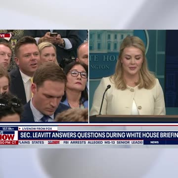 WH Press Secretary Leavitt: Gov. Walz is "Living a Sad Existence"
