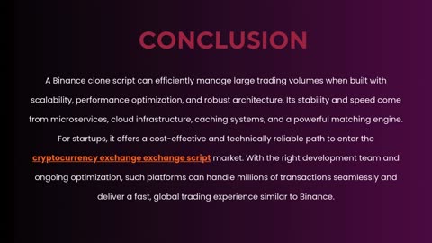 How Effectively Can a Binance Clone Script Manage Massive Trading Volumes?
