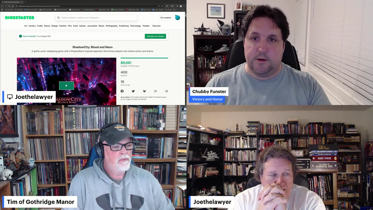 Greg Christopher Talks ShadowCity Blood and Neon! A Shadowdark/Vampire the Masquerade Mashup!