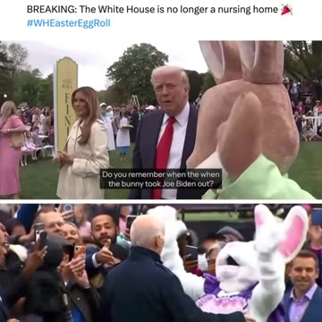 BREAKING The White House is no longer a nursing home 🎉