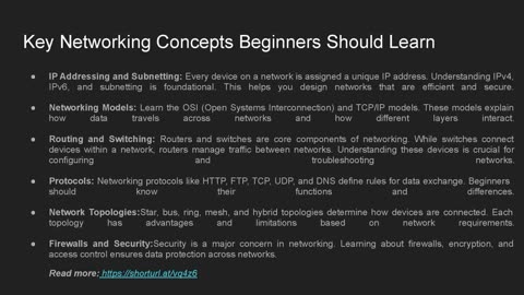 Must-Know Networking Concepts for Beginners
