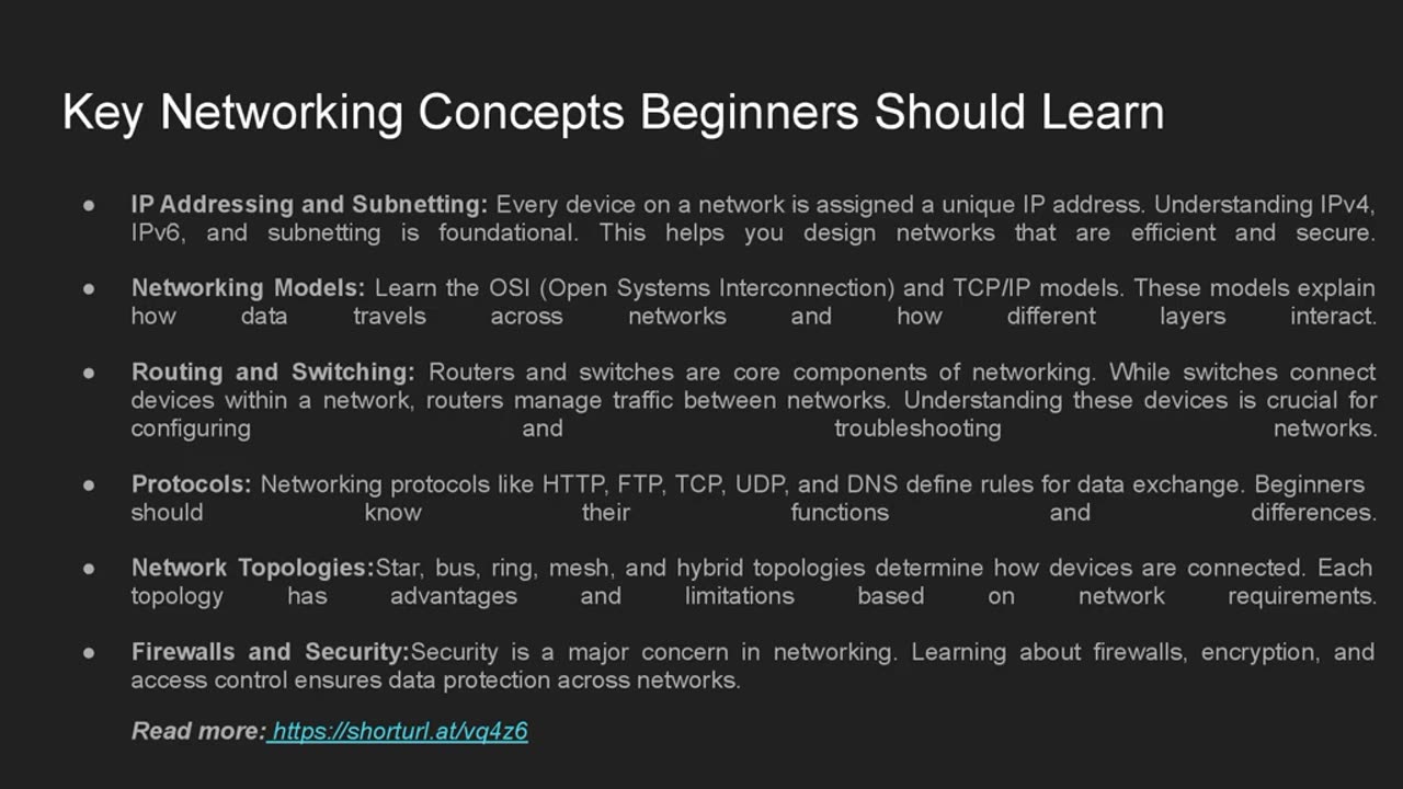 Must-Know Networking Concepts for Beginners