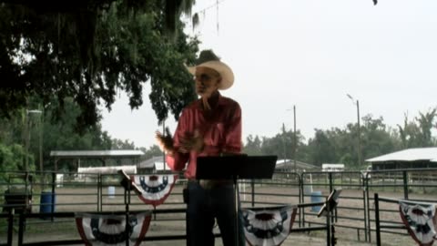 Skipper Calder & Cowboy-up Ministry bring horse training with a message at 11am.