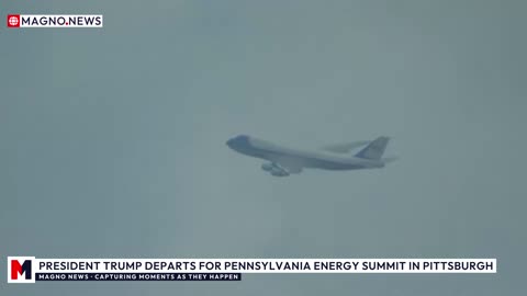 🇺🇸 President Trump departs for Pennsylvania Energy and Innovation Summit in Pittsburgh [LIVE]