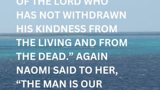 Daily Inspirations from God Ruth 2:20 | Devotion