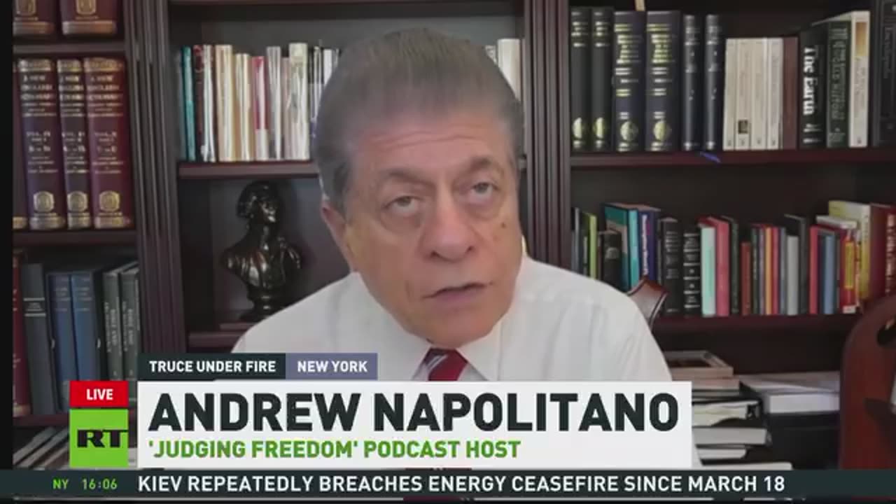 Americans are hoping for a 'grand reset' between Russia and US - Andrew Napolitano
