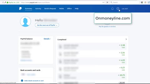 Paypal - You added a New Email Address - Onmoneyline