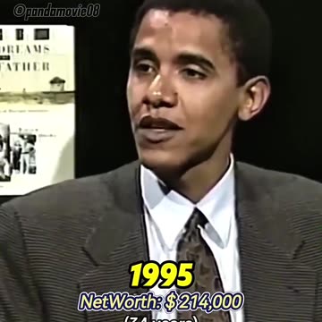 You only get rich in politics if you're a criminal.