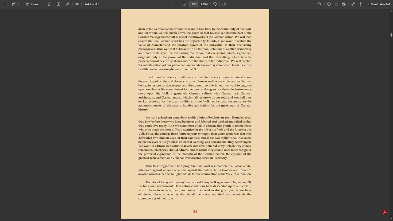 Adolf Hitler Speech 2/10/1933 | Sportpalast 4 of 5 ENG