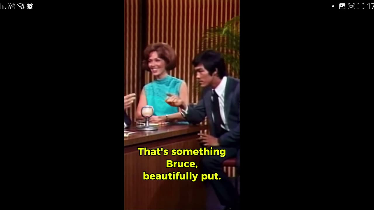 Don't speak negatively about yourself. Bruce Lee motivation.