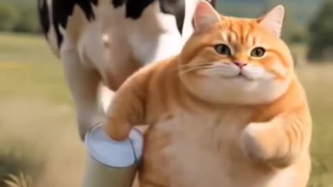 VIRAL CAT AND BABY SHOW😍#VIRAL#SHORTS#FAMOUS#CUTEOFFLINE BUSTER