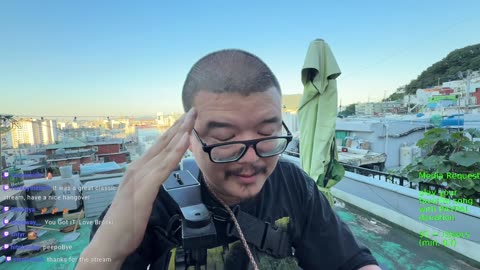 Rooftop BBQ Busan Korea