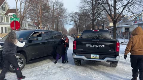 Anti- ICE Protestor Gets Pepper-Sprayed