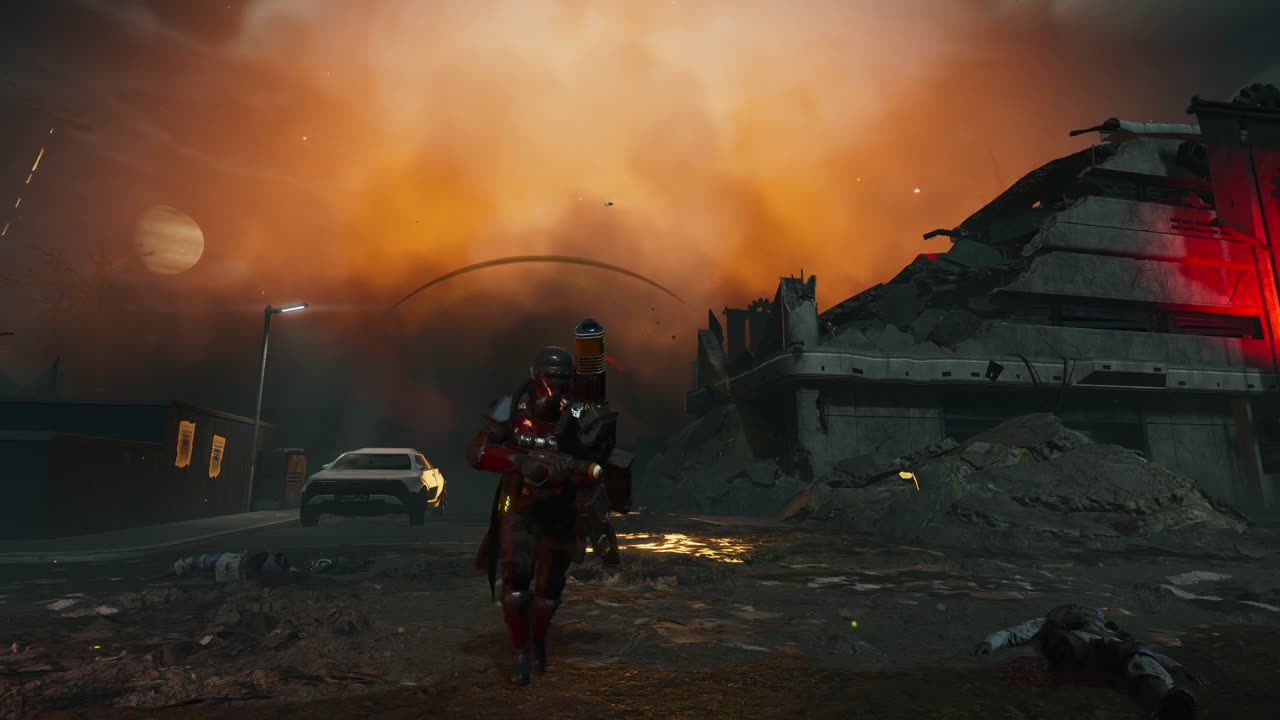 Solo Helldivers 2 less HUD