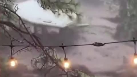 Entire house SWEPT AWAY in New Mexico flash flood