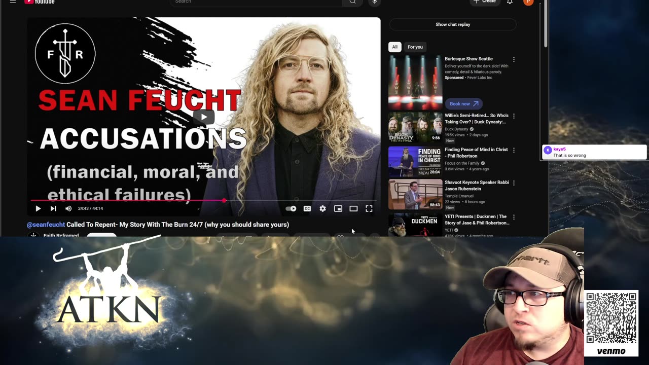 Can You Dig It? Sean Feucht from Grave Soaking to Moral Decline by Jerin Bynum