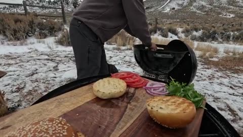 Spicy Jalapeno Drip Jam Burger| Cooking In Nature