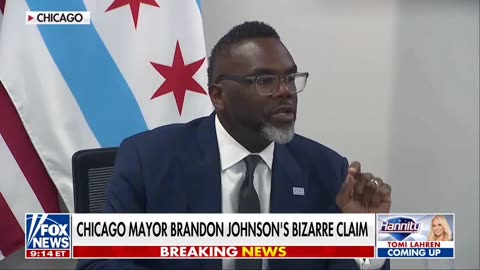 Chicago Mayor Brandon Johnson Compares America Under Trump To The Confederacy