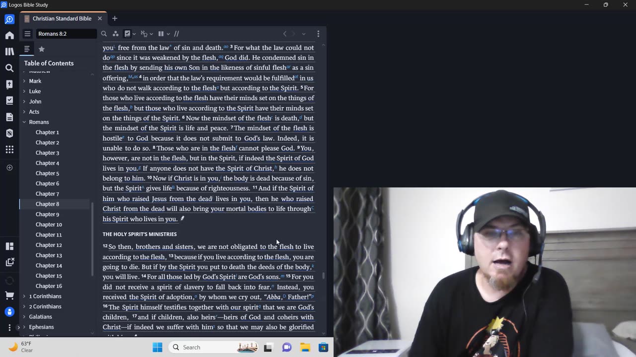 romans 8 1-14 part 3 we are not obligated to the flesh to live according to the flesh [The Bride of Christ]